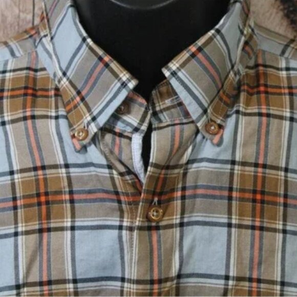 Men's Hammer Made XL (17.5) LS Plaid Button-Down - Picture 3 of 4